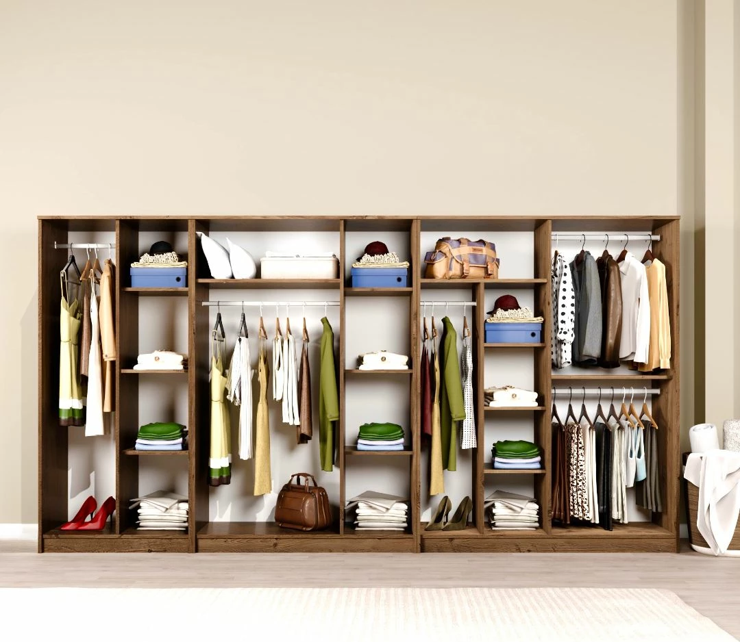 Dollap rrobash Skye Decor, ngjyrë Atlantic Pine, Kardelen 1600-124