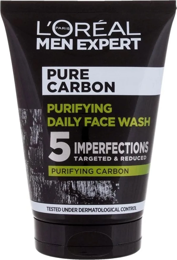 Xhel për fytyrë L'Oreal Paris Men Expert Pure Carbon për meshkuj 100ml