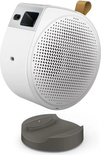 Projektor portativ, BenQ GV50 JSR77 (9H-JSR77-59E), DLP laser 500 ANSI lumens, Google TV, altoparlantë 2.1 18W, HDMI USB-C, i bardhë