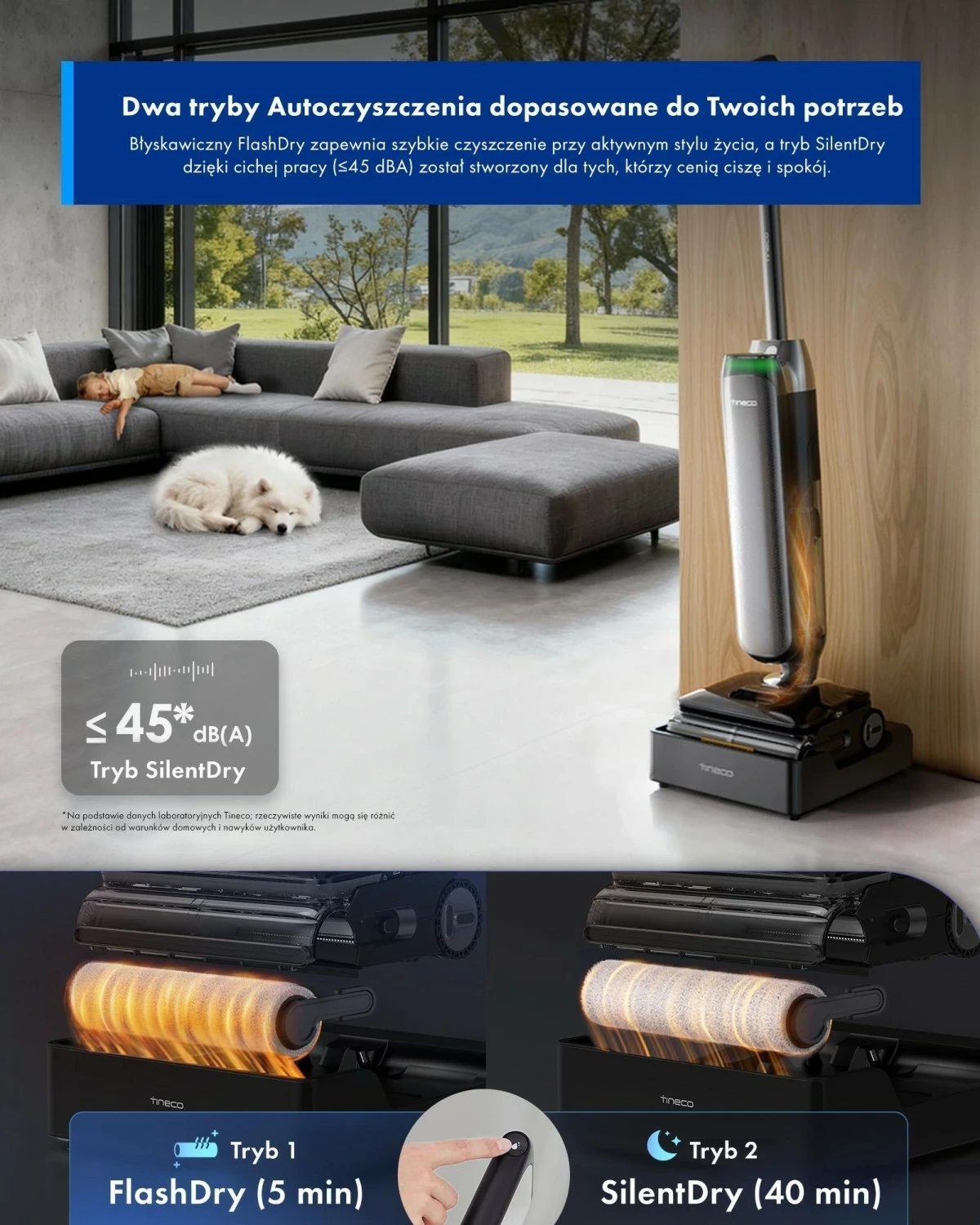 Kasë pastrimi Tineco Floor One S9 Artist Steam Pro, pa kabllo, 6250mAh, gri