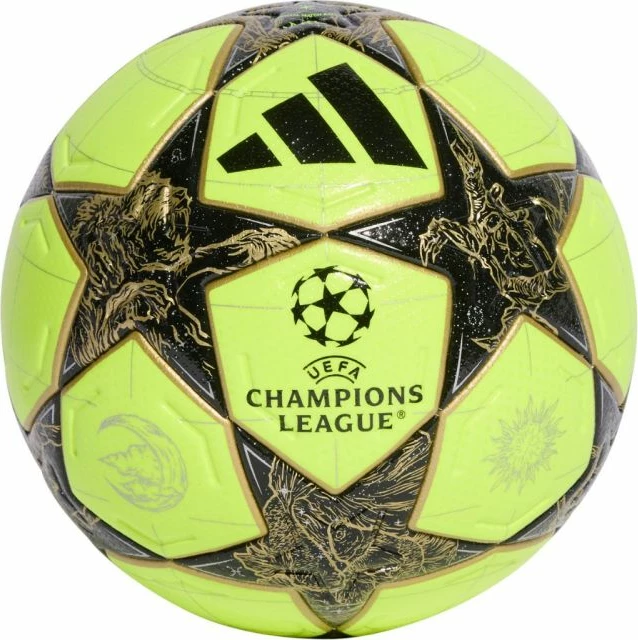 Top futbolli adidas për të gjithë, i zi dhe i gjelbër