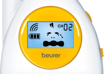 Monitor analog Beurer BY 84, LCD, e bardhë/verdhë