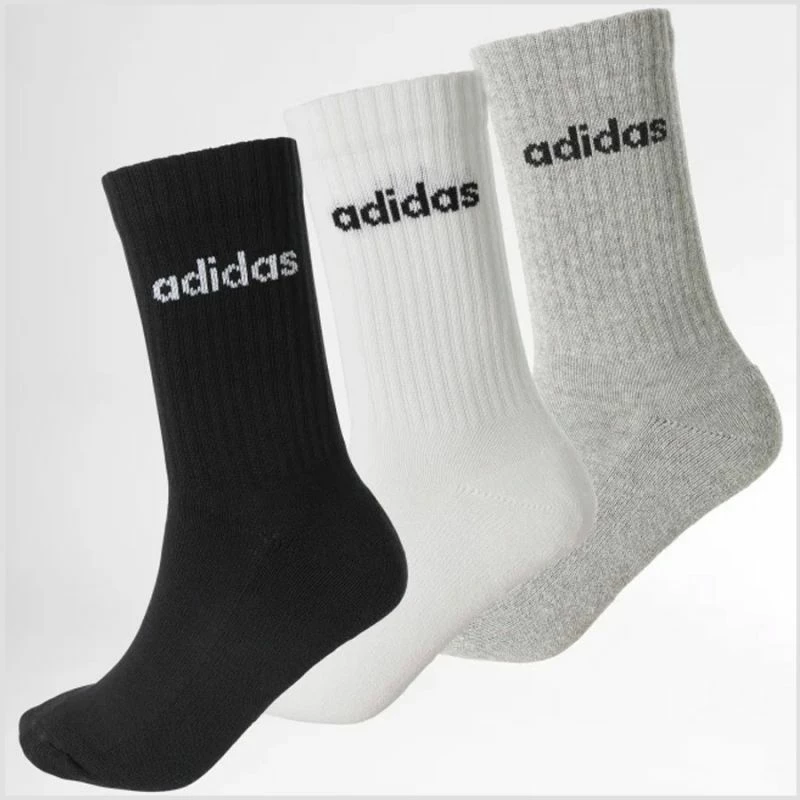 Çorape adidas për meshkuj dhe femra, shumëngjyrësh [Madhësia: 28 - 30]
