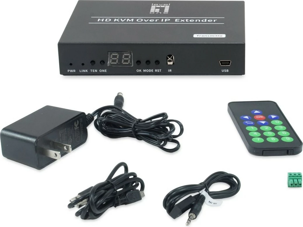 Transmetues AV Level One HVE-6701T, HDMI, PoE, 150m, i zi