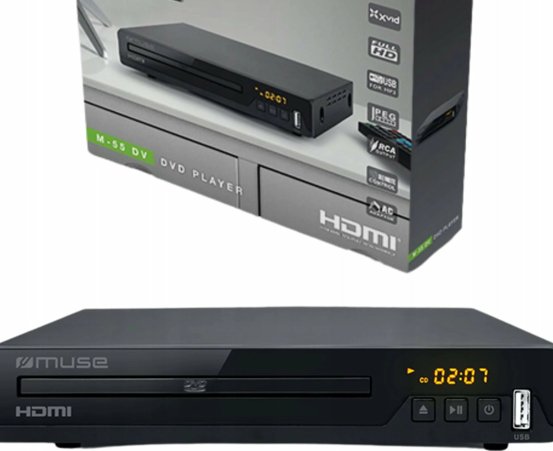 DVD player Muse M-55 DV Full HD, HDMI, USB, i zi
