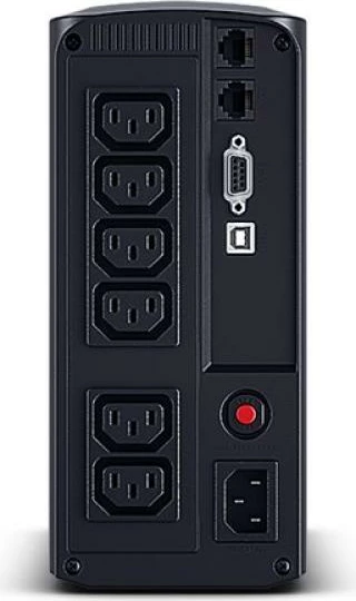 UPS, CyberPower Value Pro VP1000EILCD, LCD, AVR, backup 1 min, 335×145×300 mm, e zezë