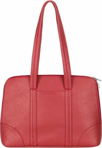 çantë femrash për laptop RIVACASE 8992, për laptop/tablet deri 14\" (përshtatet edhe për MacBook Pro 16\"), PU lëkurë, e kuqe