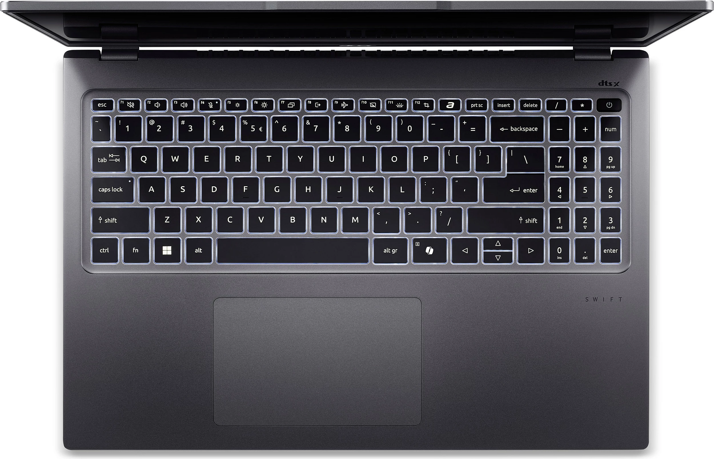 Kompjuter Acer Swift Go 16 OLED SFG16-72-76Q5, 16 inç, gri