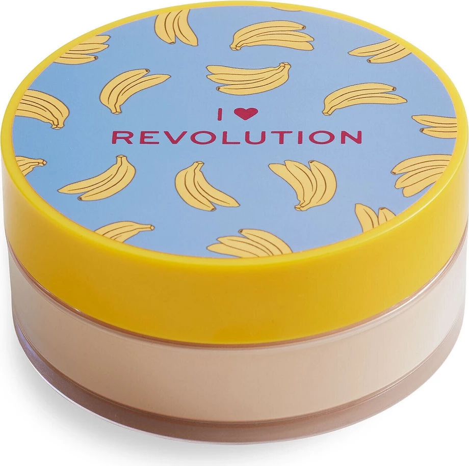 Pudër e lirshme Makeup Revolution Loose Baking Powder Banana 22g