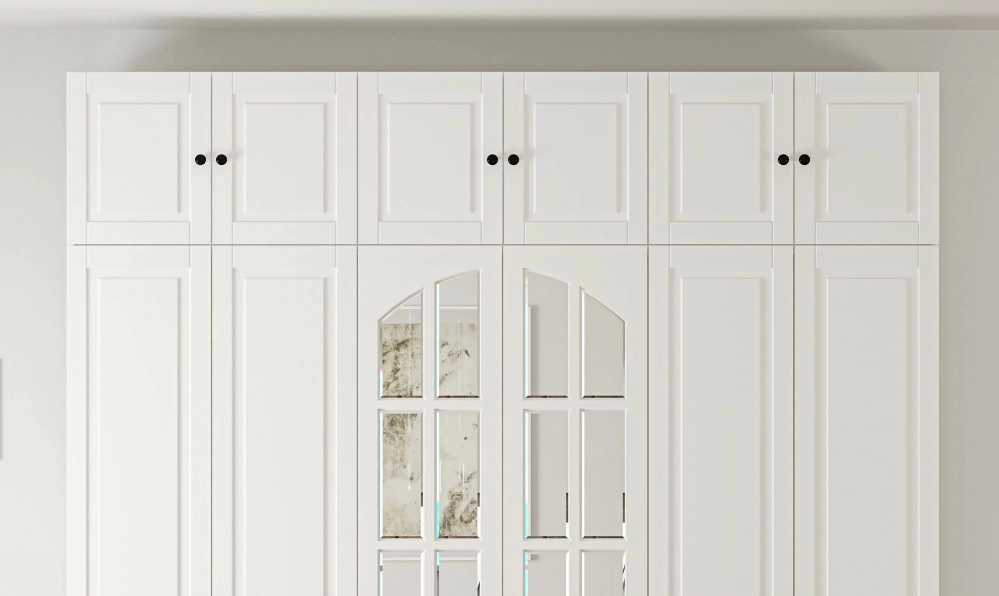 Dollap Skye Decor, ngjyrë e bardhë mat, RB-185-15