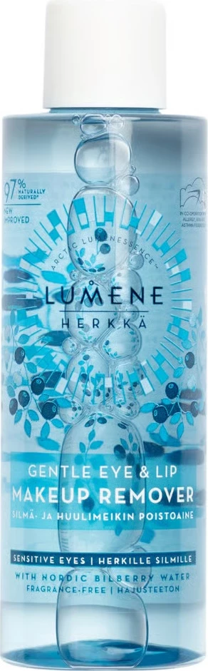 Heqës grimi për sy dhe buzë për femra Lumene HERKKA për lëkurë të ndjeshme, 100ml