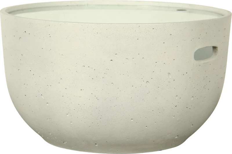 Tavolinë kafeje Cap, ngjyrë gri e çelët, 58x58x32cm