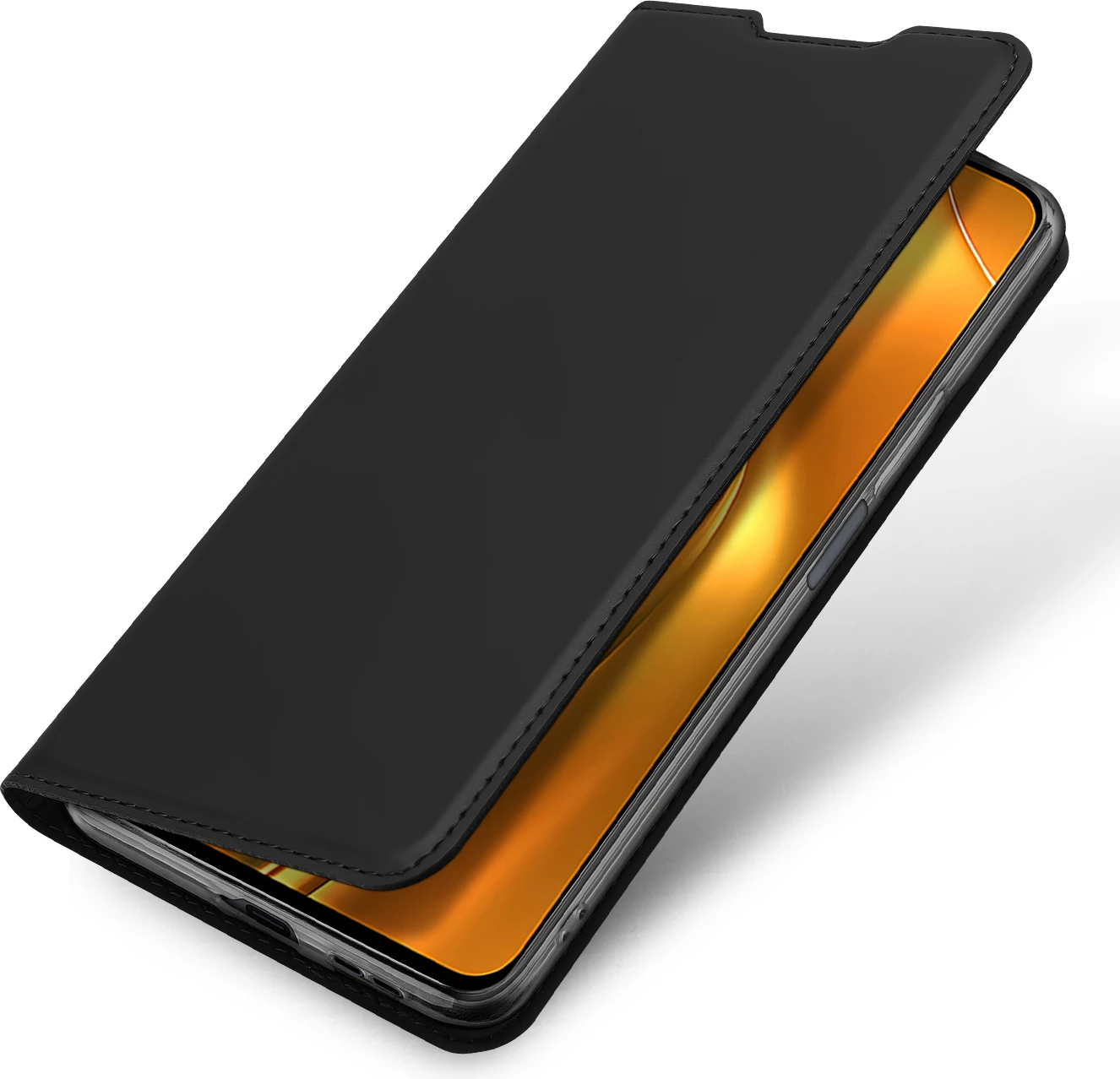 Mbështjellës Dux Ducis Skin Pro për Xiaomi Poco F4 5G, me kapak, i zi