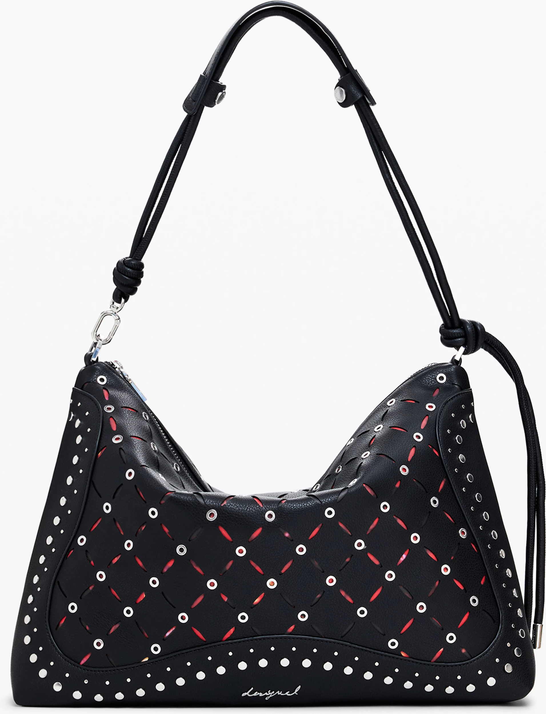 Çantë Desigual Yankee Leiria Mini Bag femra, e zezë