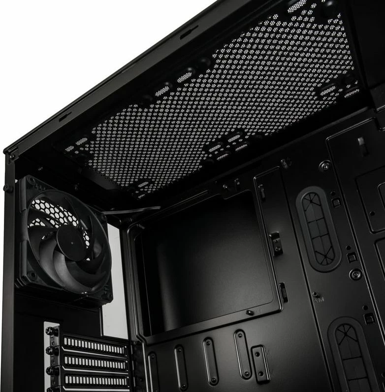 Kasë Phanteks Eclipse P400A DRGB Midi Tower ATX/E-ATX, 3x120mm RGB, xham i temperuar, e zezë