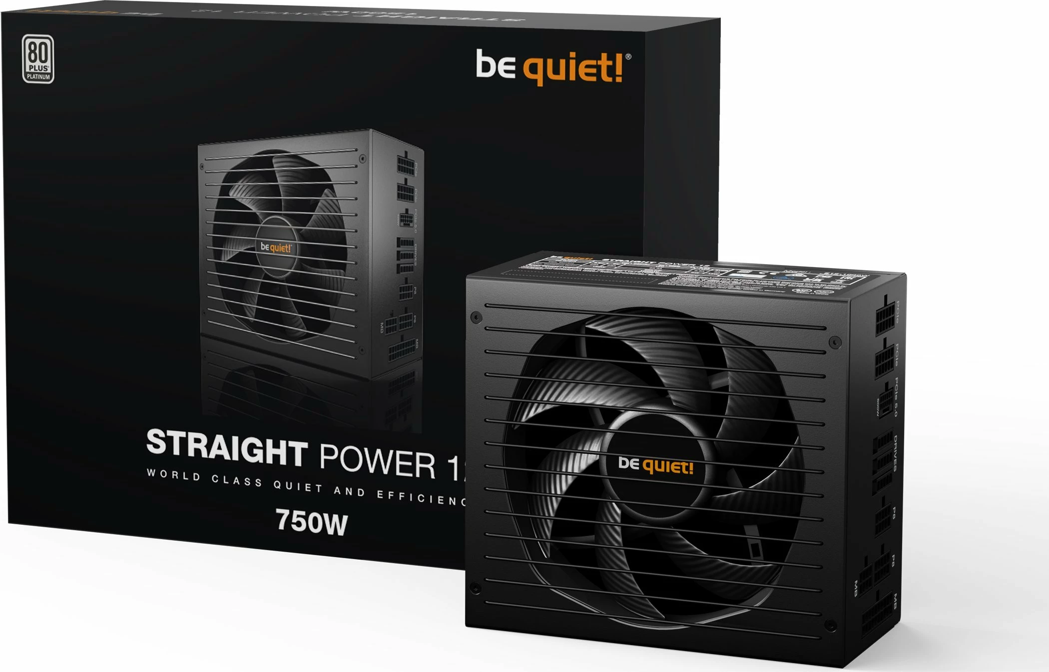 Furnizues rryme be quiet! Straight Power 12 BN336 750W ATX 3.0 80 Plus Platinum fully modular, i zi