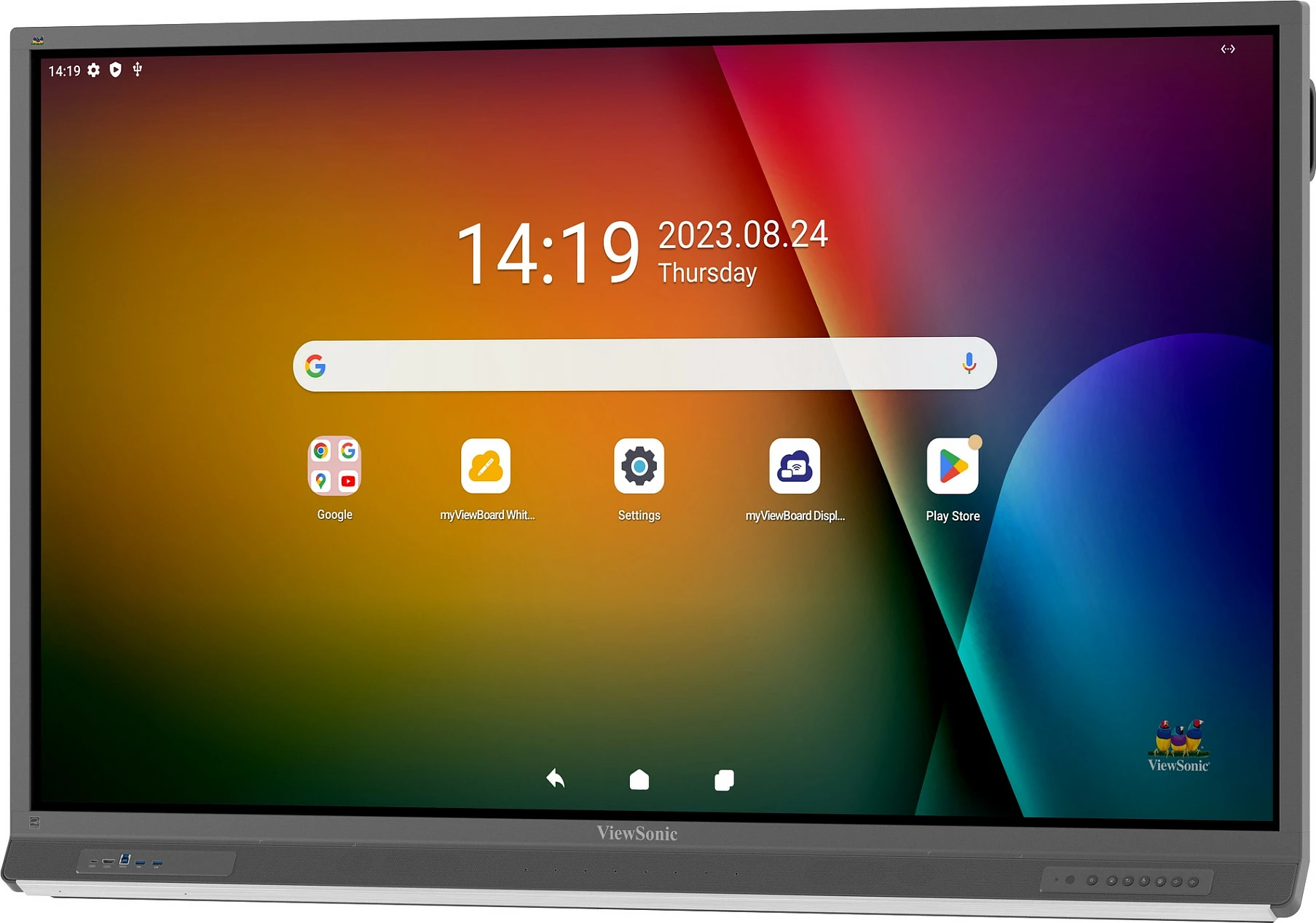 Ekran interaktiv ViewSonic ViewBoard IFP6552-2F, 65", 4K, Touch, 64GB, i zi