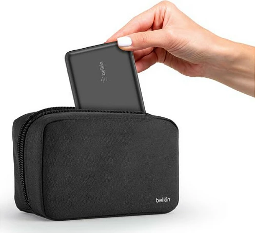 Power bank Belkin BoostCharge 20000 mAh, karikim i shpejtë, 3 porta, i zi