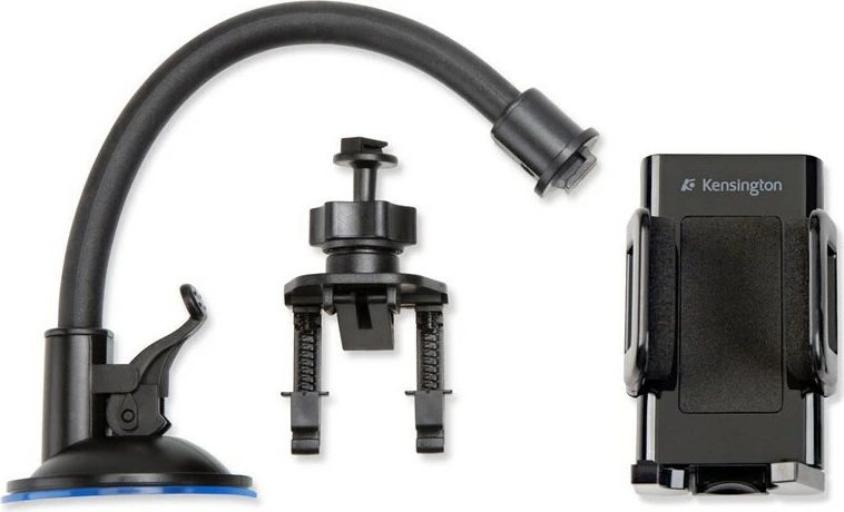 Mbajtës universal për celular Kensington, për veturë, ngjyrë e zezë