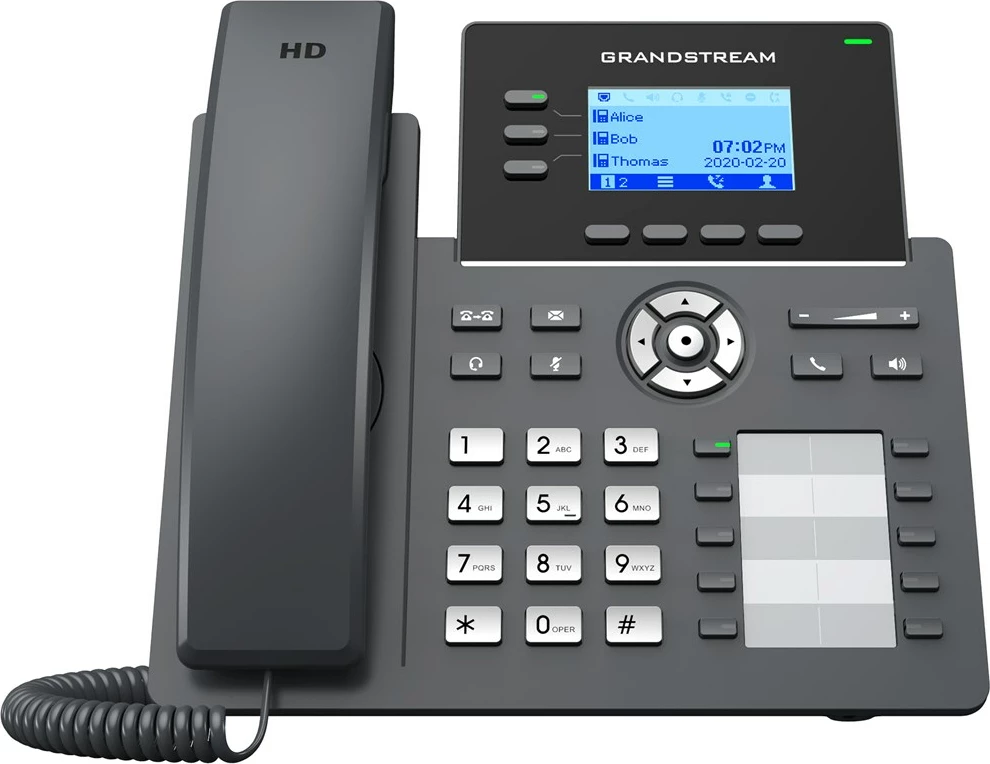 Telefon Grandstream GRP2604P IP, WiFi, i zi 