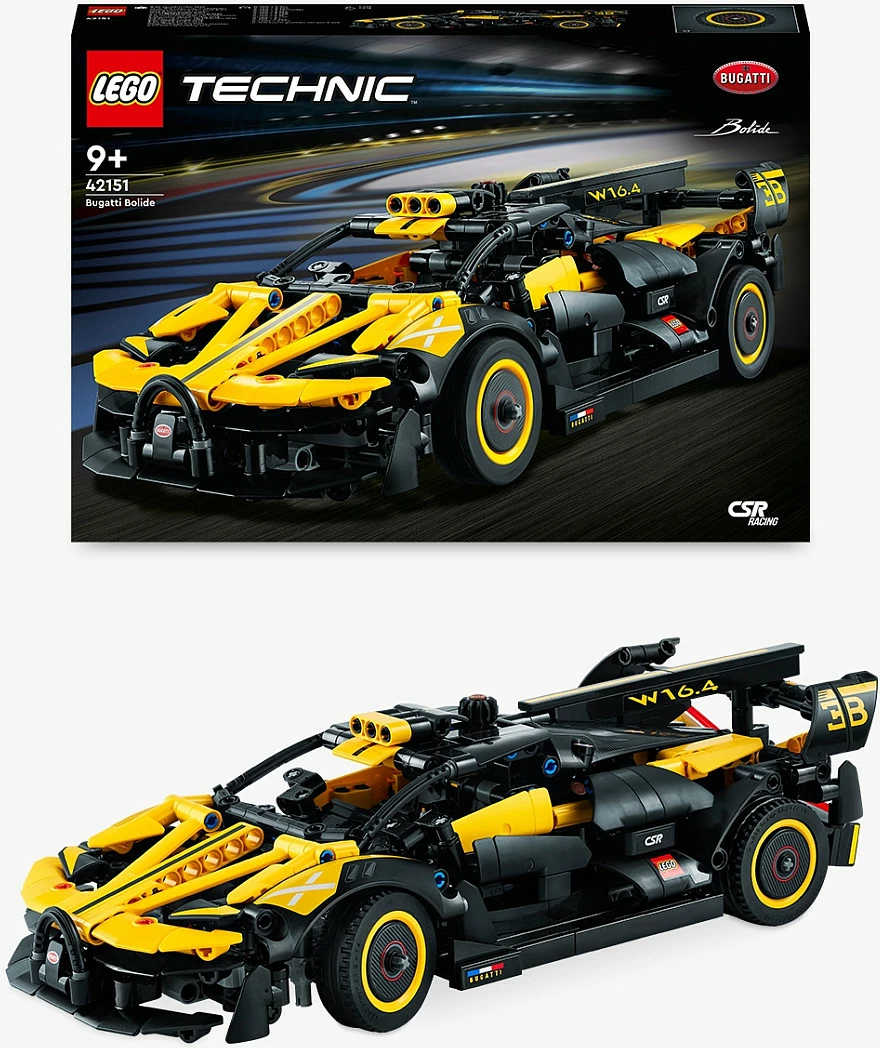 Set ndërtimi LEGO Technic Bugatti Bolide, 905 pjesë, plastikë, shumëngjyrësh