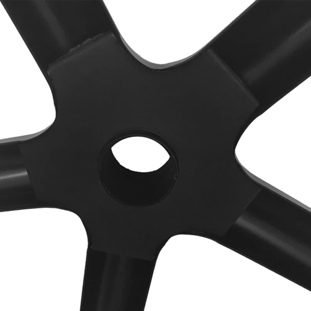 Bazë universale 5-yje për karrige UVI UVIAC15, Ø68 cm, 50 mm, e zezë