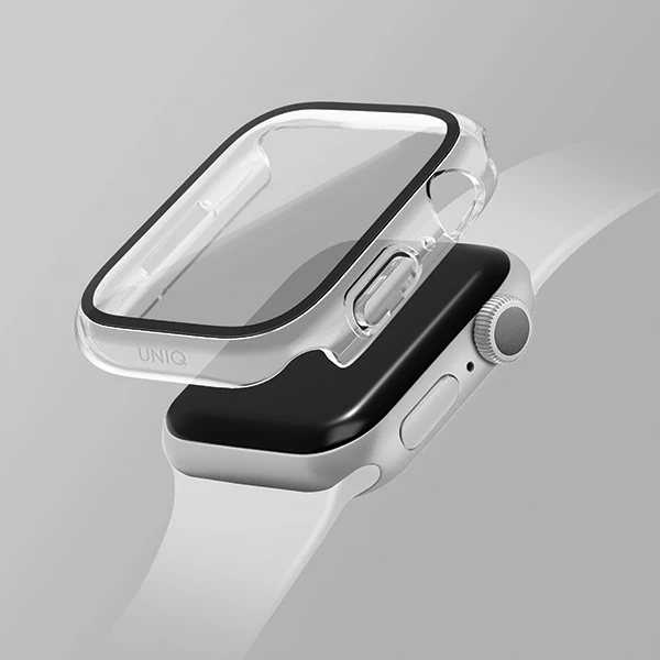 Mbështjellës UNIQ Nautic për Apple Watch Series 7/8/9, 41mm, Transparent