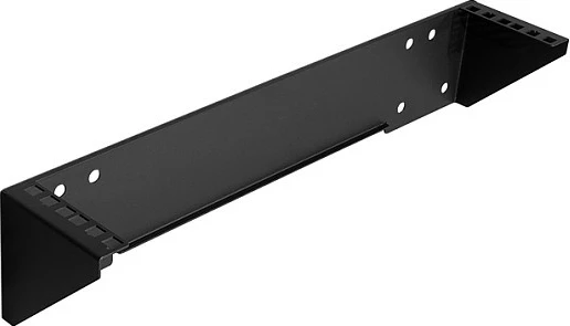 Mbajtës rack 19" LogiLink, 2U, montim nën tavolinë/mur, i zi
