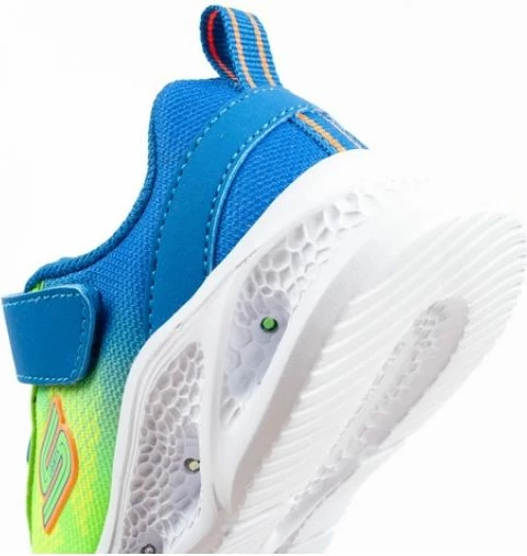 Atlete për fëmijë Skechers, kaltër-gjelbër