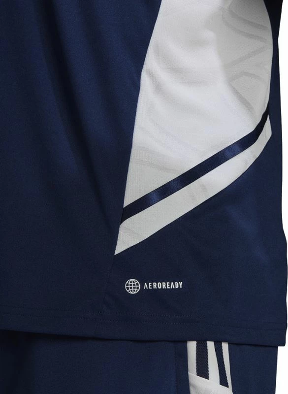 Fanellë futbolli për meshkuj adidas Condivo 22, e bardhë dhe blu marine