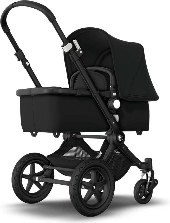 Bugaboo Cameleon 3+ 2-in-1 stroller, black frame/black fabric