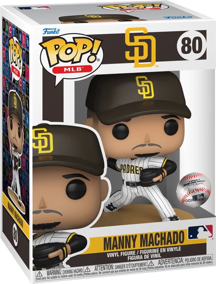 Figurinë vinyl Funko Pop! MLB Funko Manny Machado #80 (Padres, Home Jersey)