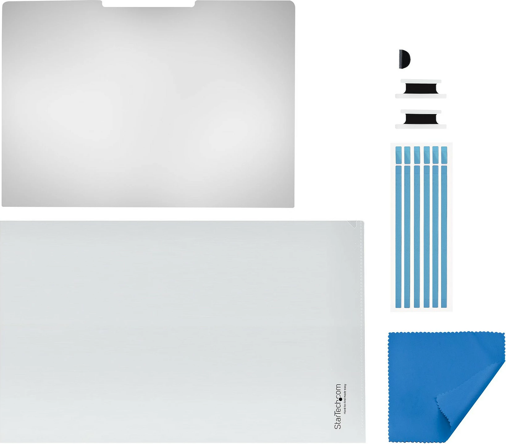 Filtër privatësie për ekran laptopi StarTech 14" 16:9, flip-over, touch, anti-glare, 51% blue light, i zi