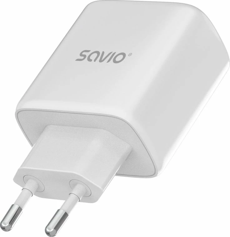 Karikues telefoni Savio LA-12 20W, i bardhë