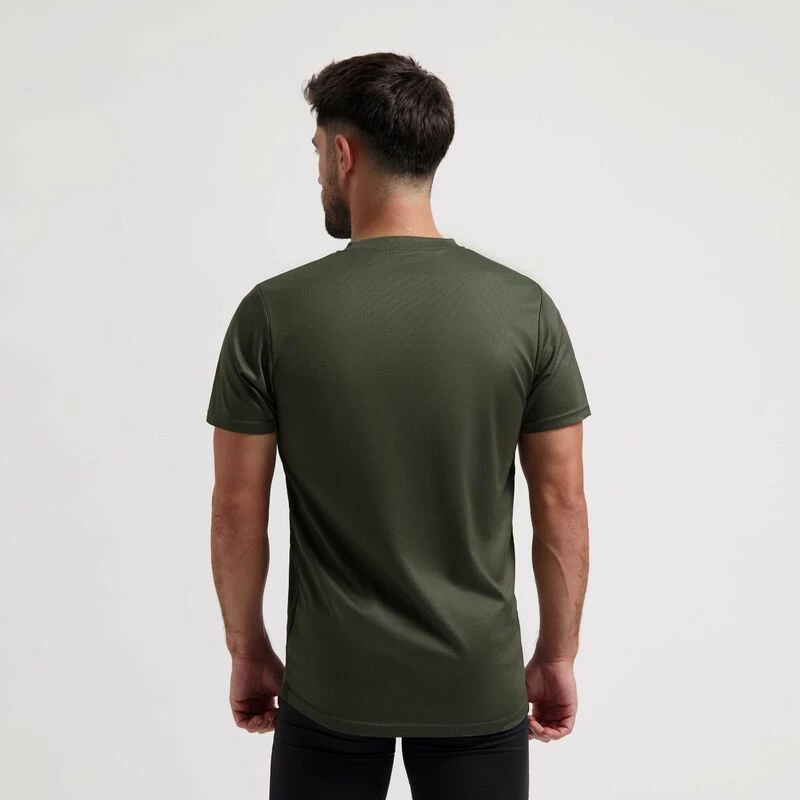 Maicë sportive Yakimasport për meshkuj, army green