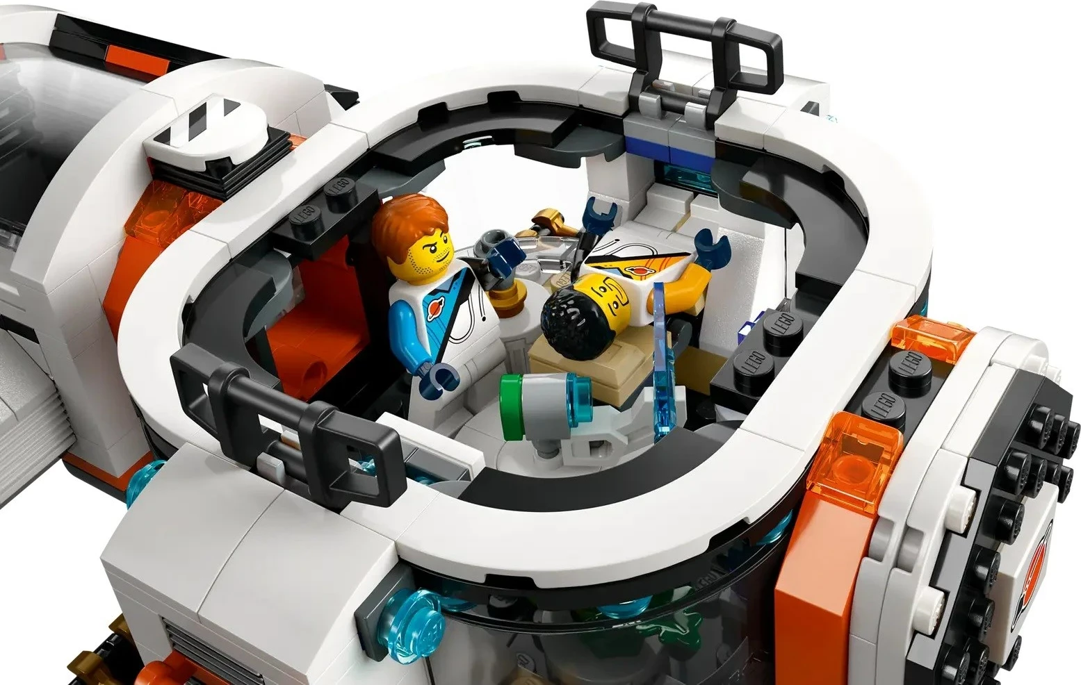 Set LEGO CITY Modular Galactic Spaceship 60446 me 4 minifigura
