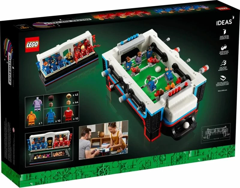 Lego tavolinë futbolli, uniseks