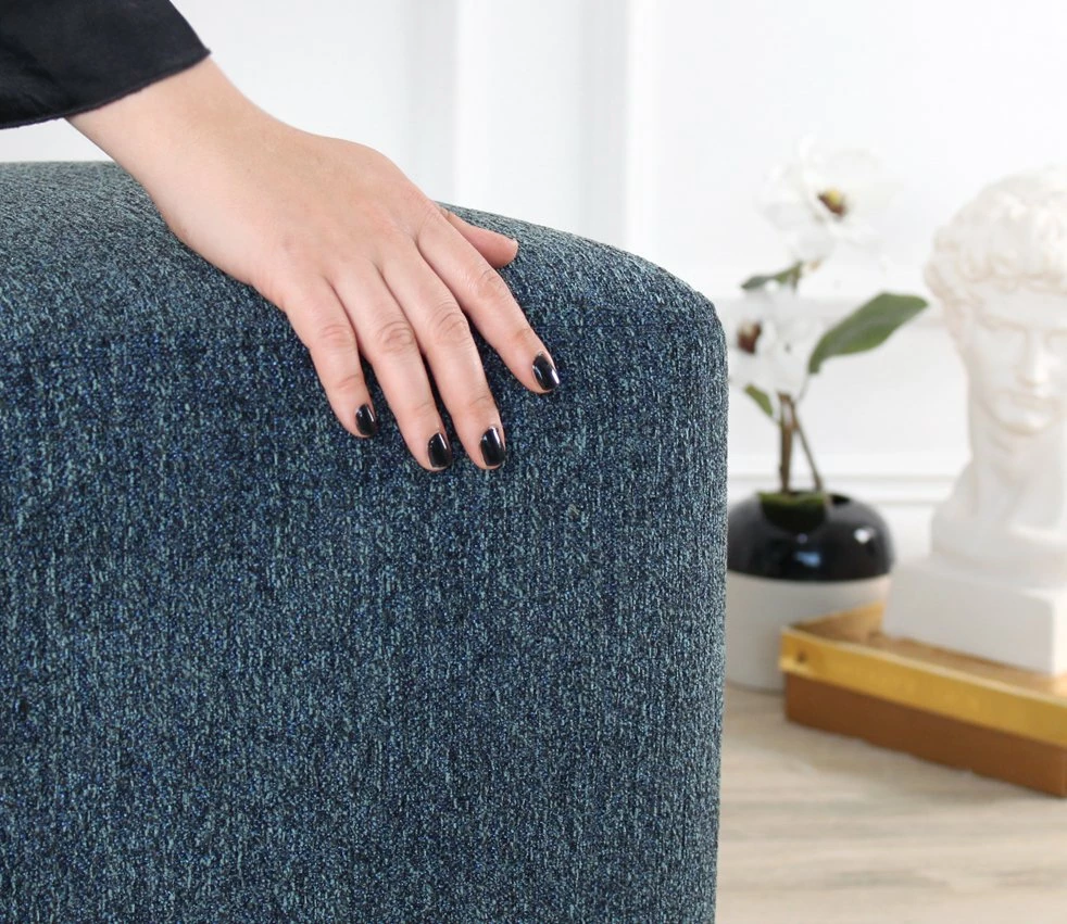 Puf Atelier del Sofa, ngjyrë kaltër, Borgot