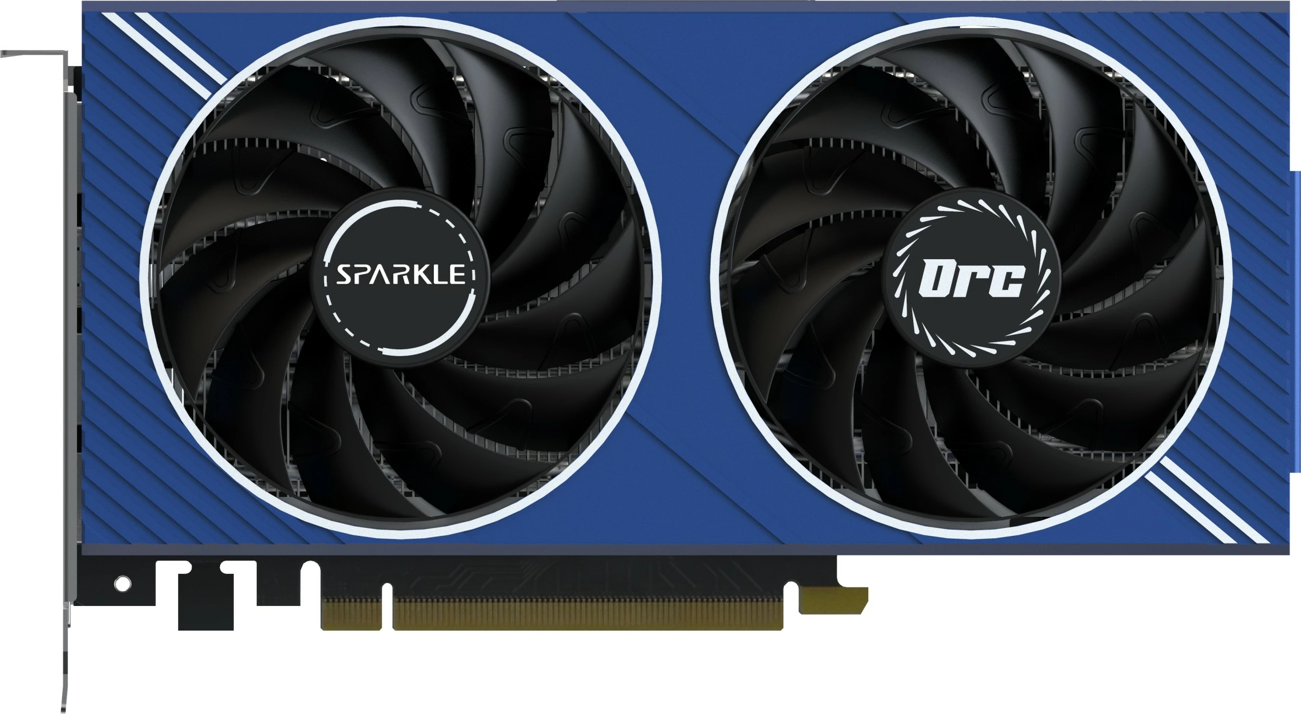 Kartelë grafike Sparkle Intel Arc A580 ORC OC Edition, 8 GB, GDDR6, PCI Express x16 4.0, Ngjyrë e zezë, blu, argjend