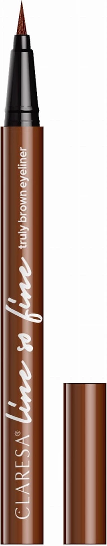 Eyeliner Claresa Line So Fine për femra kafe 1 copë