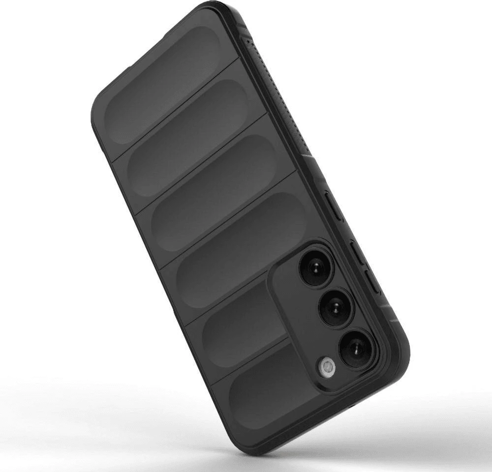 Mbështjellës silikoni Wave ONASI 17096 për Samsung Galaxy A14, i zi