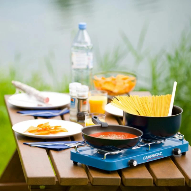 Gatim Gaz Campingaz Base Camp 3200W për turizëm/aktivitete në natyrë