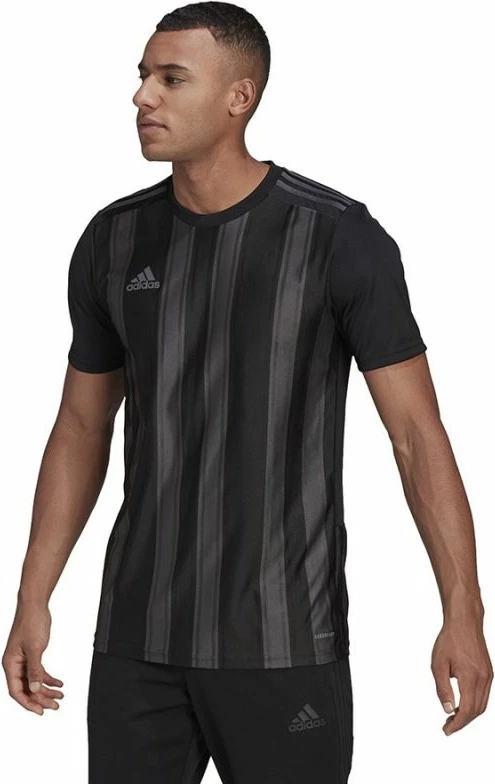 Fanellë futbolli për meshkuj adidas, e zezë dhe gri [Madhësia: XS]