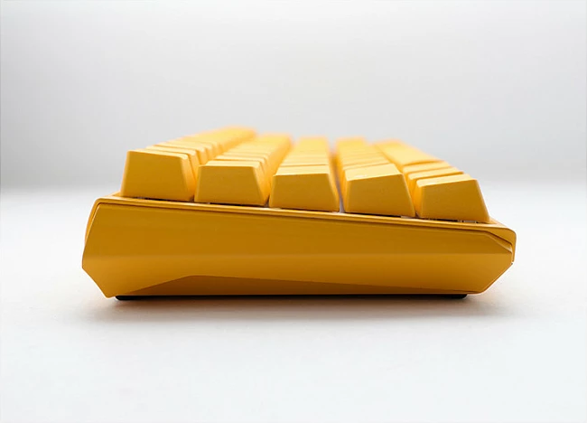 Tastierë gaming Ducky One 3 Yellow Mini, RGB LED, MX-Red, e verdhë