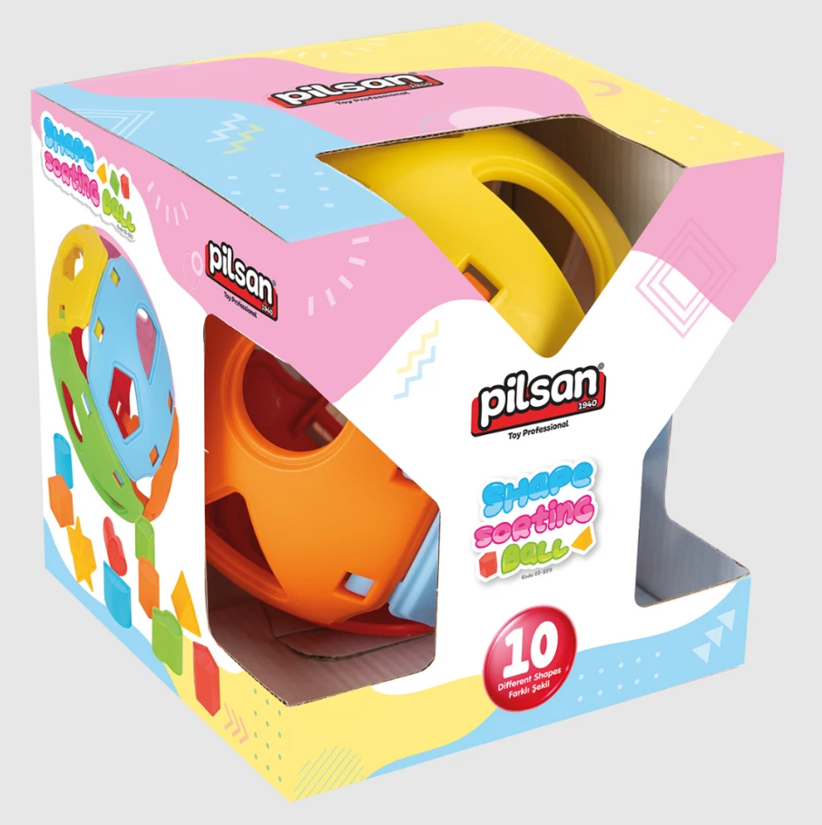 Set lodër për fëmijë Pilsan Shape Sorting Ball