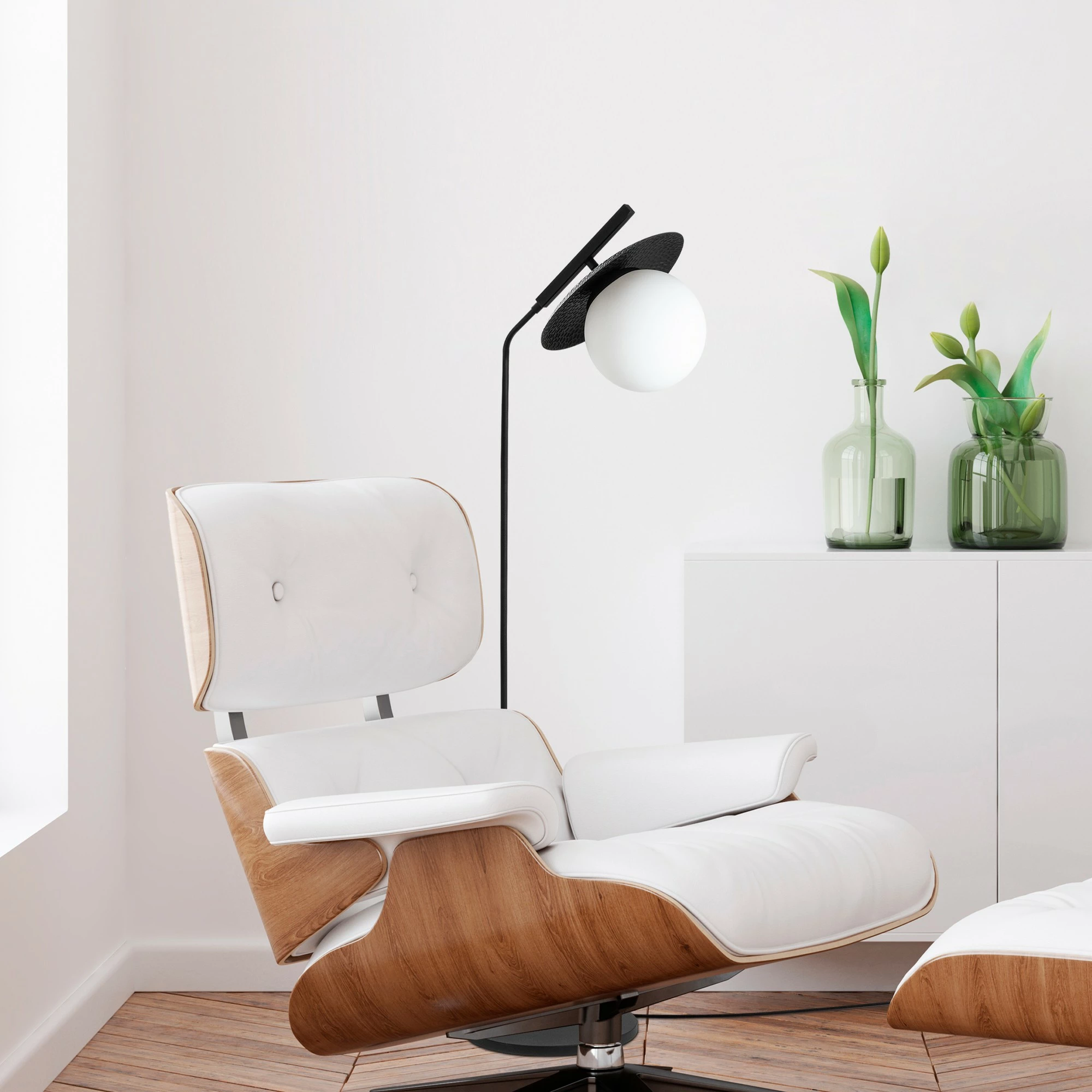 Llambë dyshemeje Opviq, Anemon 13805, e zezë