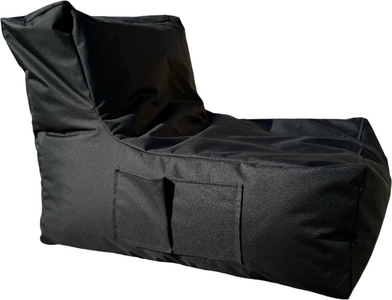 Qese ulëse XXL, ngjyrë e zezë, Atelier del Sofa