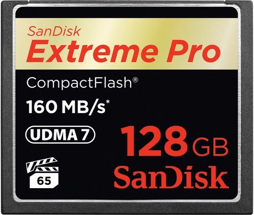 Kartelë CompactFlash SanDisk Extreme Pro 128GB, 160MB/s