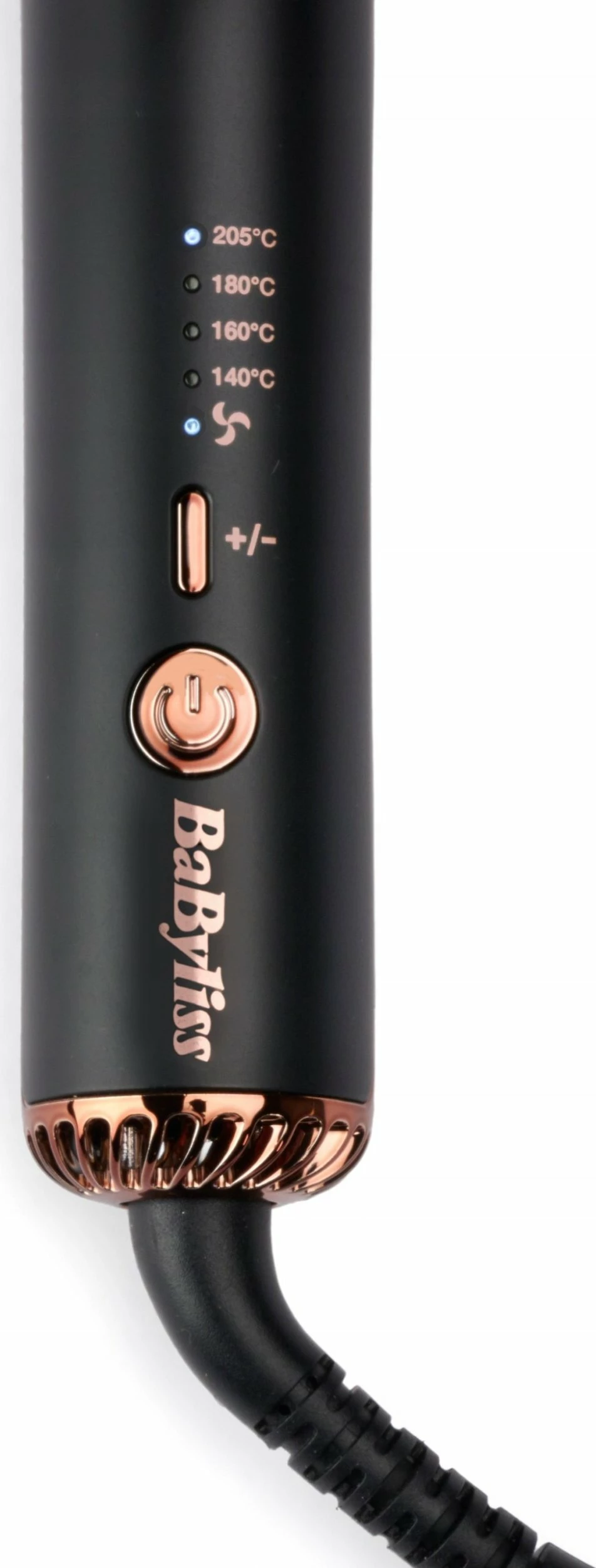 Hekur kaçurrela Babyliss Lustre C115E 38 mm 205°C rozë-gold/zezë