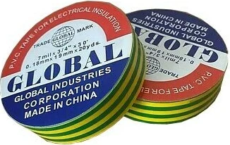 Izolir I Verdh Dhe Gjelber 0.18mmx19mmx15yds